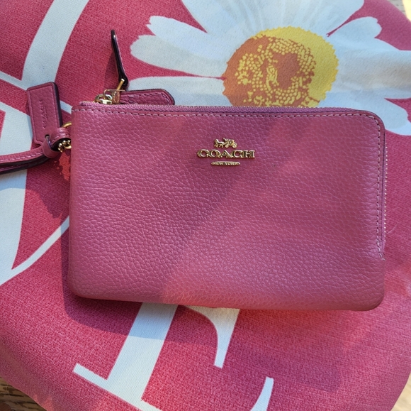 Coach Accessories - Coach Leather Wristlet